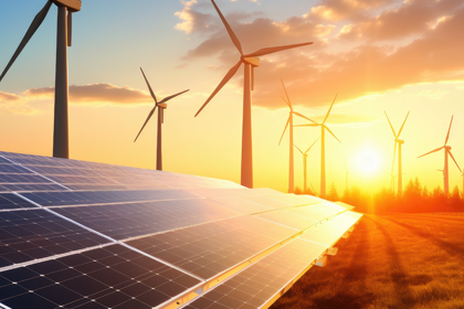 Solar and wind power surge ahead worldwide